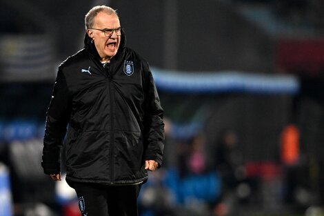 El debut de Bielsa con la Celeste fue victoria 4 a 1 frente a Nicaragua. (Fuente: AFP)