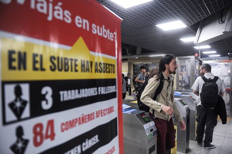 Subte B: esta tarde metrodelegados liberarán molinetes y se podrá viajar gratis