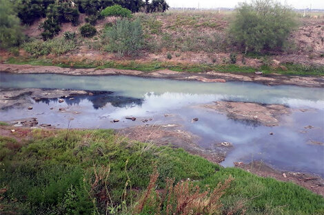 Esta semana se viralizaron imágenes del arroyo contaminado.