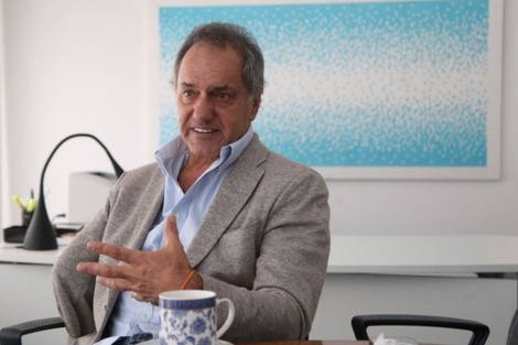 Daniel Scioli, en clave candidato presidencial.