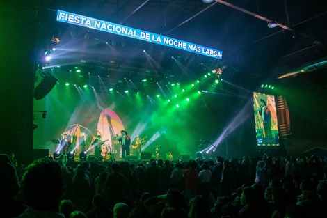 La fiesta fueguina recibe a artistas de todo el país.