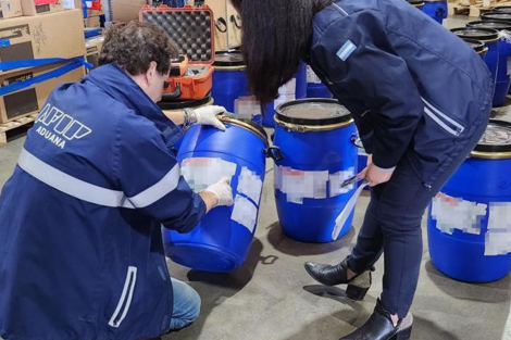 La Aduana secuestró 600 kilos de efedrina en el Aeropuerto de Ezeiza