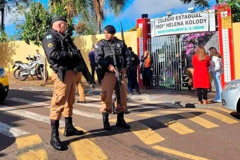 La violencia escolar en aumento en Brasil