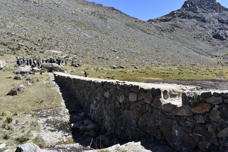 La represa prehispánica Ricococha Alta abastecerá de agua a los pueblos y beneficiará las actividades agropecuarias locales.