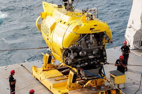 Así es el Nautilus, el buque robot que Francia envió en busca del Titan