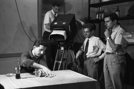 Estudiantes de la Escuela de Cine de la UNLP.