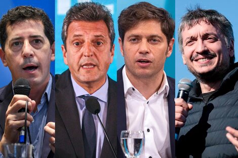 De Pedro, Massa, Kicillof, Kirchner, las cabezas de lista del armado final. 