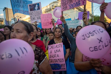 Una multitudinaria marcha por Cecilia Strzyzowski