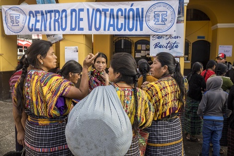 El voto aborigen tiene mucho peso en Guatemala.