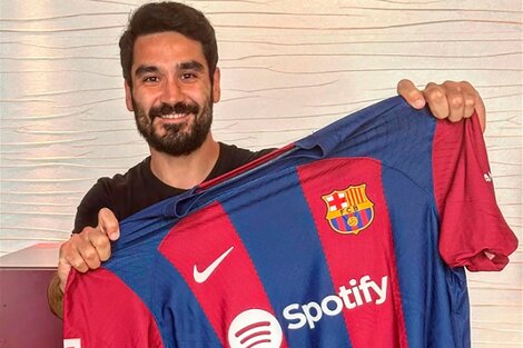 Barcelona oficializó la llegada de Gündogan desde Manchester City