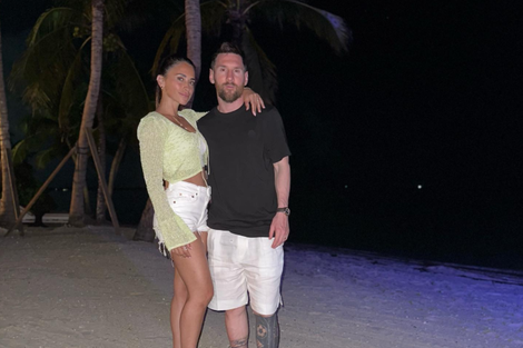 Messi y Antonela disfrutan de unos días de vacaciones en Bahamas 