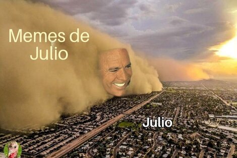 Vuelve el clásico de las redes: los memes sobre julio. (Foto: Twitter @lin_shay)