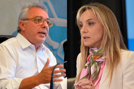 Contendientes en Tigre: Julio Zamora y Malena Galmarini.