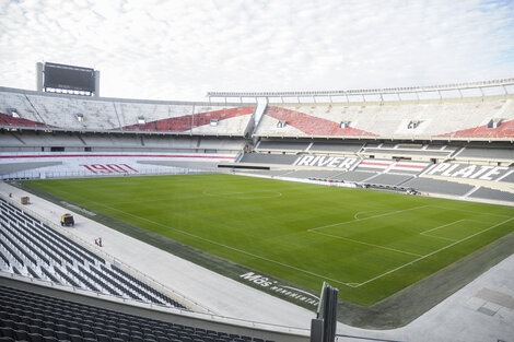 River Plate avanza con sus obras en el estadio Monumental