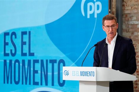 Núñez Feijóo, presidente del PP. 