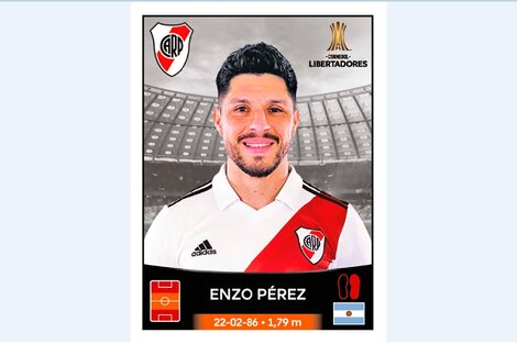 La figurita de Enzo Pérez es una de las más deseadas