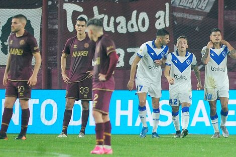 Gianetti, Prestianni y el goleador Bou celebran ante la desazón granate