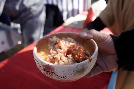 Locro patrio por el 9 de julio. 