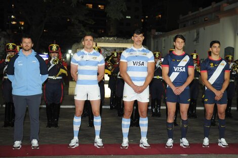 Las camisetas que usarán Los Pumas durante el Rugby Championship