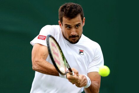 Guido Pella salvó la ropa del tenis argentino en Wimbledon