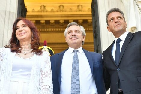 La vicepresidenta, el Presidente y el ministro de Economía se reencontrarán en Salliqueló. 