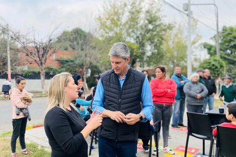 Grandinetti, precandidato a senador departamental.