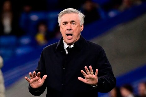 Carlo Ancelotti, DT de Real Madrid con futuro en Brasil.