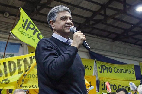 El precandidato a jefe de Gobierno por JxC, Jorge Macri.