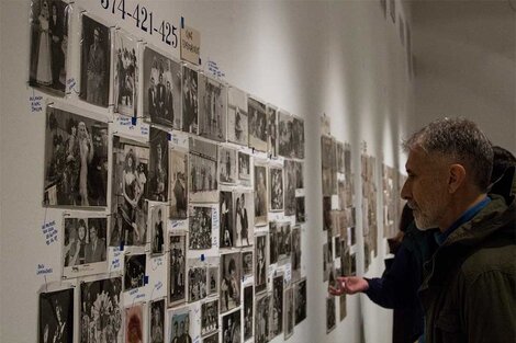 Sector de fotografías de archivo en la muestra de La Tribuna.