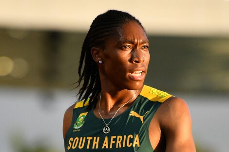 La atlea sudafricana Caster Semenya.