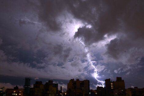 Tormentas en seis provincias, según el SMN.