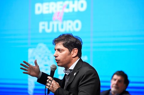 Axel Kicillof cerró las jornadas de Derecho al Futuro, en Junín. 