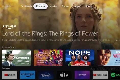 Cómo es Google TV: la app que reúne  televisión y plataformas de streaming