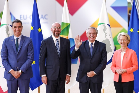 Cumbre CELAC-Unión Europea: Alberto Fernández reclamó un comercio "justo y equitativo, basado en el respeto mutuo"