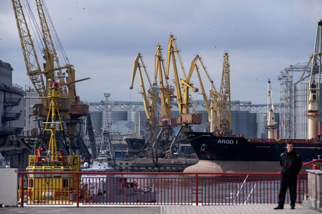 Desde el puerto de Odesa los barcos ucranianos zarpan son problema.