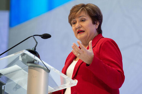 Georgieva pasó la gorra en el G20