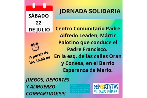 Jornada solidaria para la expansión del deporte argentino