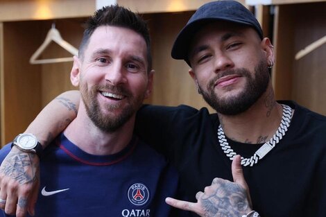 A Messi y Neymar los une una gran amistad (Instagram @neymarjr).