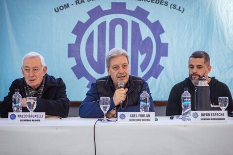 Paritaria UOM: no hubo acuerdo en la última audiencia y el gremio vuelve al paro hoy