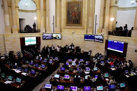 El Congreso colombiano inauguró un nuevo período de sesiones.