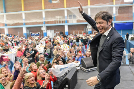 Kicillof se mantiene arriba en la carrera por su reelección. 