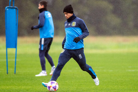 Lautaro Giaccone será titular en el partido de mañana.