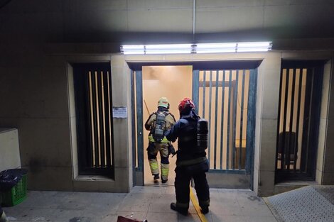 Se incendió durante la madrugada un subsuelo de los tribunales de Comdoro Py