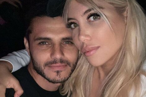 Wanda Nara reapareció en público junto a Mauro Icardi tras los rumores sobre su estado de salud