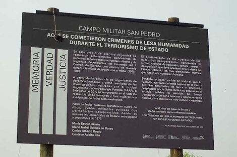 El Equipo Argentino de Antropología Forense encontró en 2010 restos óseos de 8 militantes con evidencias de haber sido asesinados.