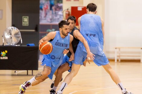 La Selección Argentina de básquet se prueba ante Cataluña