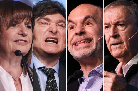 Patricia Bullrich, Javier Milei, Horacio Rodríguez Larreta y Juan Schiaretti expusieron lo que los empresarios agrarios querían oír.