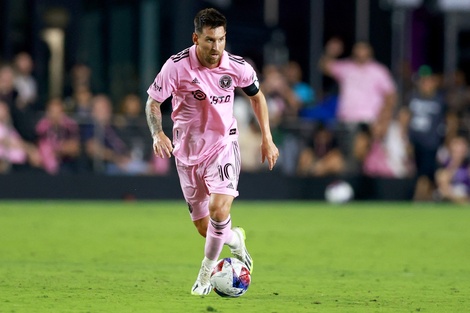 Messi con la camiseta del Inter Miami