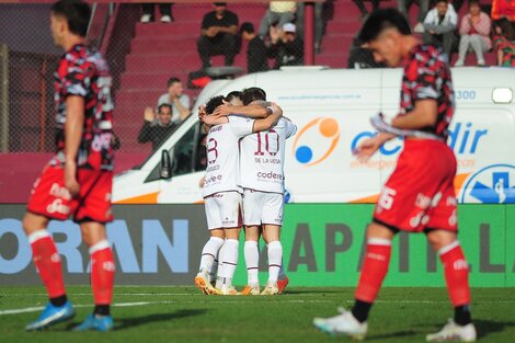 Lanús derrotó a Barracas y terminó cuarto en la Liga Profesional