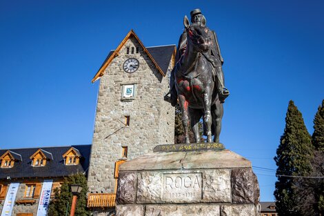 Bariloche: una orden judicial prohíbe trasladar el monumento a Julio Argentino Roca